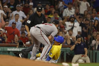 The Red Sox made the wrong kind of triple play history with boneheaded baserunning