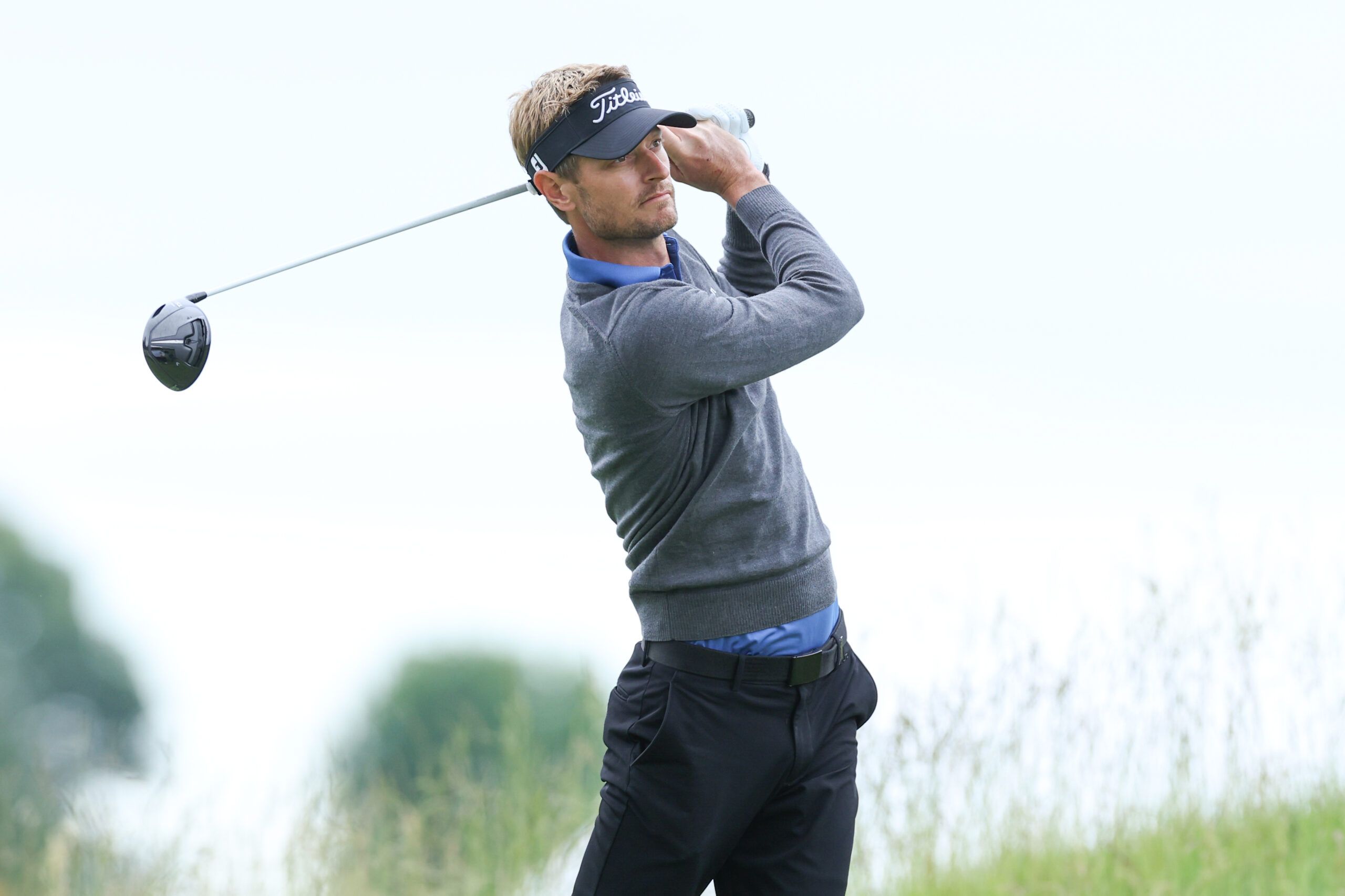 Michael Thorbjornsen leads PGA Tour University…