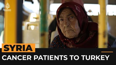 Cancer patients head for Turkey after border closure protests in NW Syria