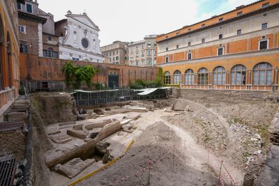 Ruins of ancient Nero's Theater discovered under garden of future Four Seasons near Vatican