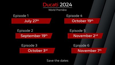 2024 Ducati World Première Dates Are Here To Update Your Calendars