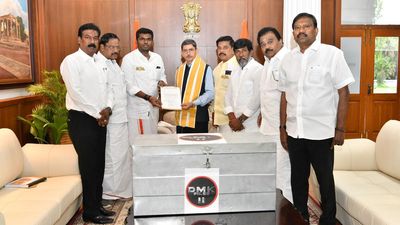 Tamil Nadu BJP chief Annamalai submits memorandum on alleged corruption by DMK to Governor