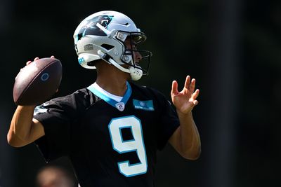 Bryce Young takes Panthers’ 1st snap in training camp drills