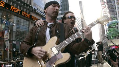 Add some Edge to your rhythm guitar with four unusual chords from U2 songs