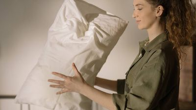 This strange pillow cleaning hack is trending on TikTok… but does it work?