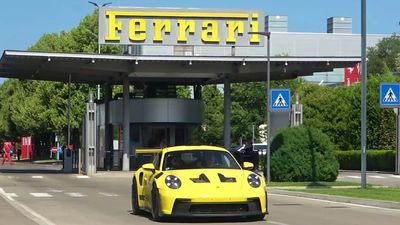 Watch Ferrari Testing Porsche 911 GT3 RS And McLaren Artura