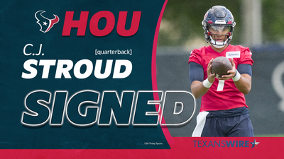 Texans sign QB C.J. Stroud to rookie deal