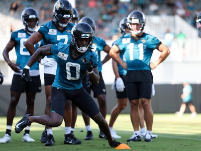 Calvin Ridley steals the show at first Jaguars training camp practice