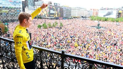 Tour de France winner Vingegaard given hero’s welcome in Copenhagen