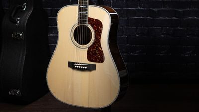 Lillying the Guild: this “ultra-collectible” D-55 celebrates the firm’s 70th anniversary by adding some serious sparkle to its flagship acoustic guitar