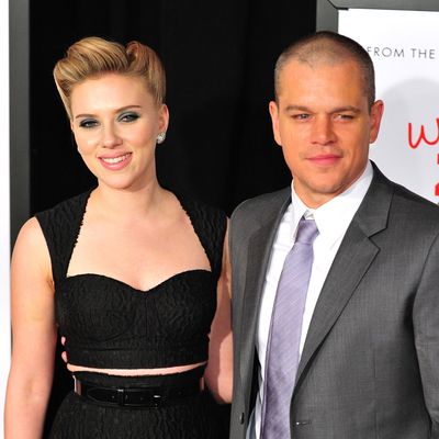 Matt Damon On Why Kissing Costar Scarlett Johansson Was “Hell”