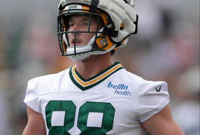 Luke Musgrave’s big-play potential meets challenges of blocking during Packers first camp practice