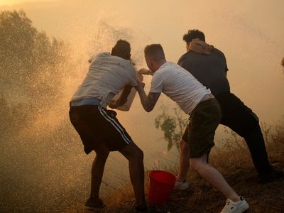More than 40 people killed as wildfires rage in nine Mediterranean countries in record heatwave