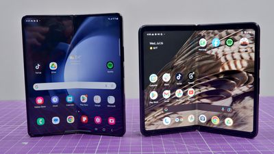I just took the Galaxy Z Fold 5 and Google Pixel Fold outside — and it's not close