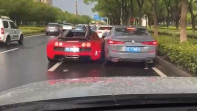 See Bugatti Veyron And BMW Drivers Collide In Alleged Road Rage Incident