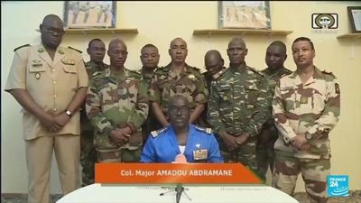 Niger soldiers say President Bazoum has been removed, borders closed