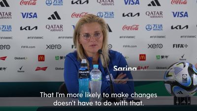 Women’s World Cup: Sarina Wiegman ready to make changes in bid to rejuvenate Lionesses