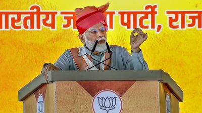 Congress’ “dark deeds” recorded in diary held by sacked Rajasthan Minister: PM Modi in Sikar
