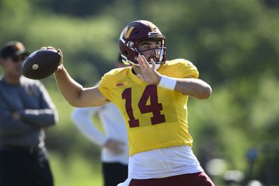 What did quarterback Sam Howell work on this offseason?