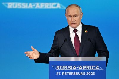 Putin promises African summit that Russia will make maximum efforts to avert a food crisis