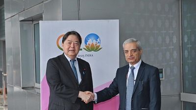 Japanese Foreign Minister Hayashi begins two-day India visit