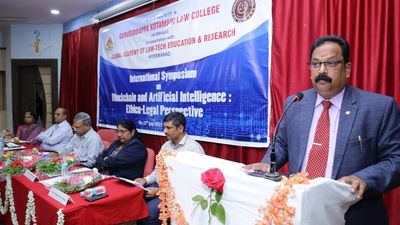 Can Artificial Intelligence help in delivering speedy justice needs a thought, says KSLU Vice-Chancellor