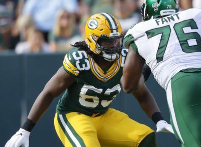 Packers Jonathan Garvin working with interior DL group in training camp