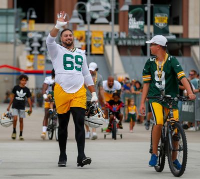 Photos from first day of Packers 2023 training camp