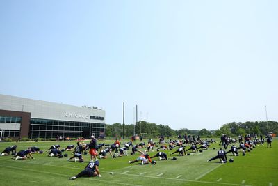 Live updates from the second practice of Bears training camp