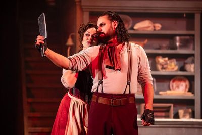 Sweeney Todd review – a solid, haunting take on Sondheim’s demon barber