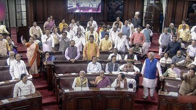 Rajya Sabha witnesses sloganeering by both treasury and Opposition; deadlock continues