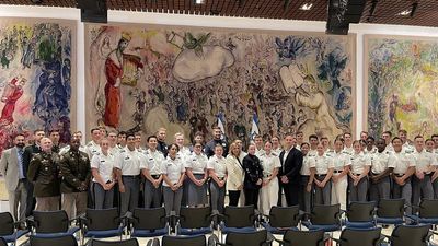 American And Canadian Military Cadets Tour Israel And German Death Camps To Strengthen U.S.-Israel Ties