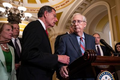 Mitch McConnell’s abrupt silence at press conference spurs fresh calls for term limits