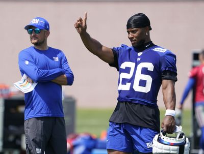 Giants’ Saquon Barkley happy to be back, ‘disappointed’ with no long-term deal