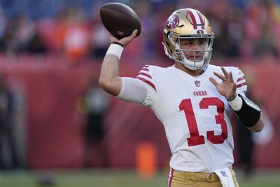 WATCH: Brock Purdy throwing at 49ers training camp