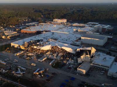 Tornado damage to Pfizer factory highlights vulnerabilities of drug supply