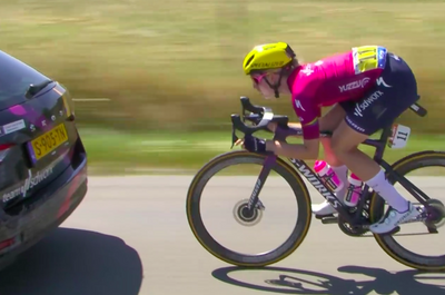 Demi Vollering hit with 20-second penalty after slipstreaming SD Worx car at Tour de France Femmes