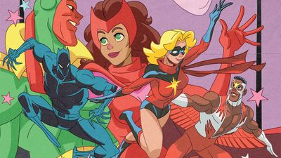 This Marvel cover is the '80s Avengers cartoon our childhoods were missing