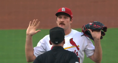 Cardinals pitcher Miles Mikolas ejected in the first inning after bizarre sequence against the Cubs