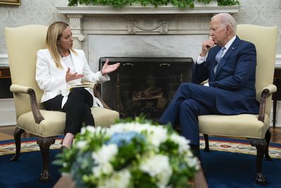 Biden praises Italy’s Meloni on Ukraine, downplays ‘far-right’ concerns