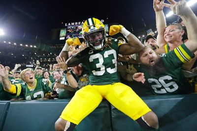 Packers RB Aaron Jones ranks No. 64 on NFL Top 100 players list for 2023