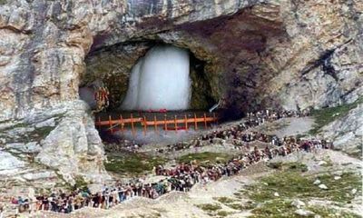 Amarnath Yatra 2023: About 3.70 lakh devotees pay obeisance at the Holy Cave Shrine so far