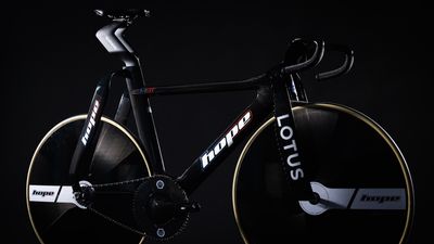 Hope and Lotus reveal even more radical Team GB track bike for Paris 2024