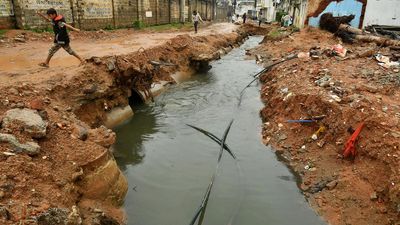 Stormwater drain development a non-starter in most ULBs around Hyderabad due to stand-off over funding