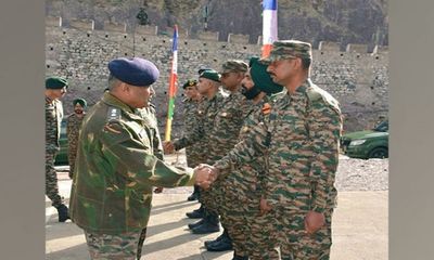 Army Chief General Manoj Pande visits forward areas of Ladakh to review operational preparedness