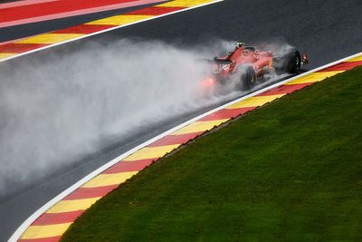 F1 Belgian GP: Sainz fastest in washed out first practice