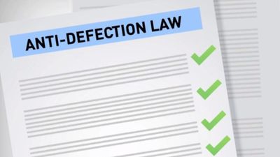 No proposal to amend anti-defection law, Law Minister tells Lok Sabha