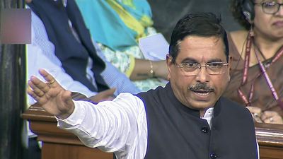 Defeat Bills on floor of House, Pralhad Joshi tells Opposition