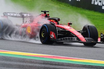 F1 qualifying results: Leclerc to start Belgian GP from pole