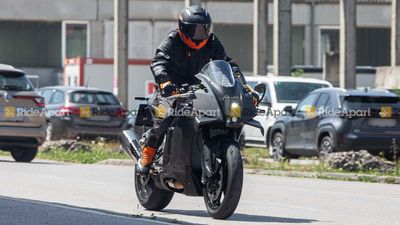 Spotted: 2025 KTM RC 990 Prototype Goes Out For A Ride On Public Roads